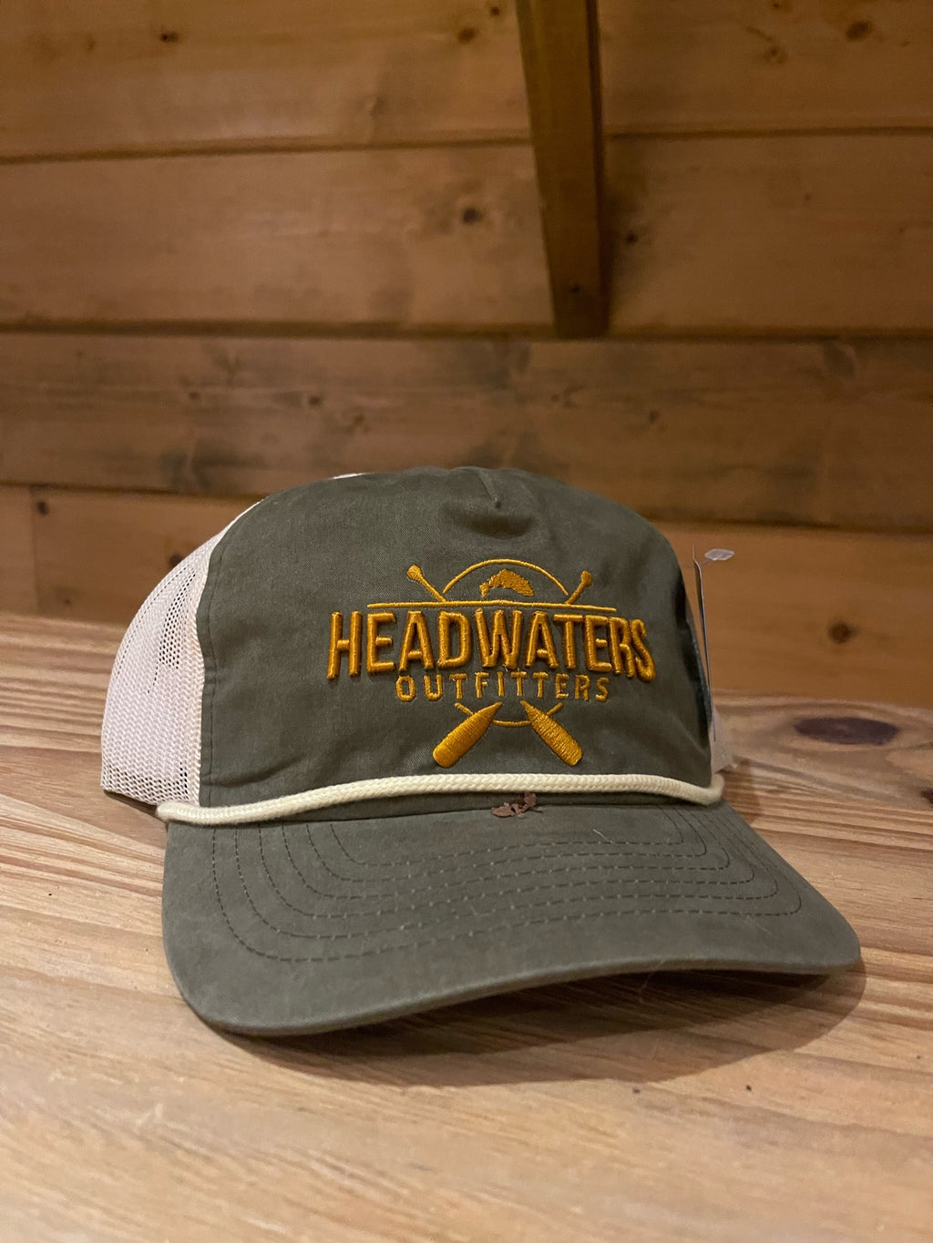 Cross Paddle Trout Logo Richardson Hats