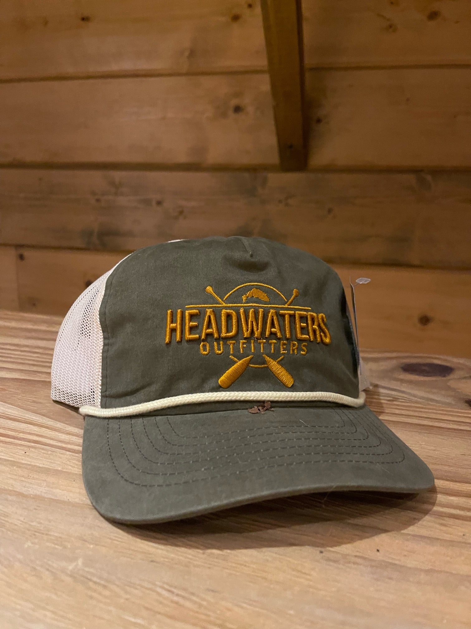 Cross Paddle Trout Logo Richardson Hats