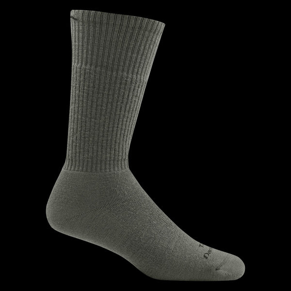 Darn Tough T4022 Boot Midweight Tactical Sock with Full Cushion Foliage Green