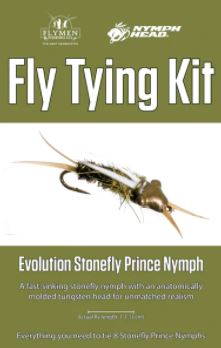Flymen Fishing Company Flymen Fly Tying Kit Evolution StoneF