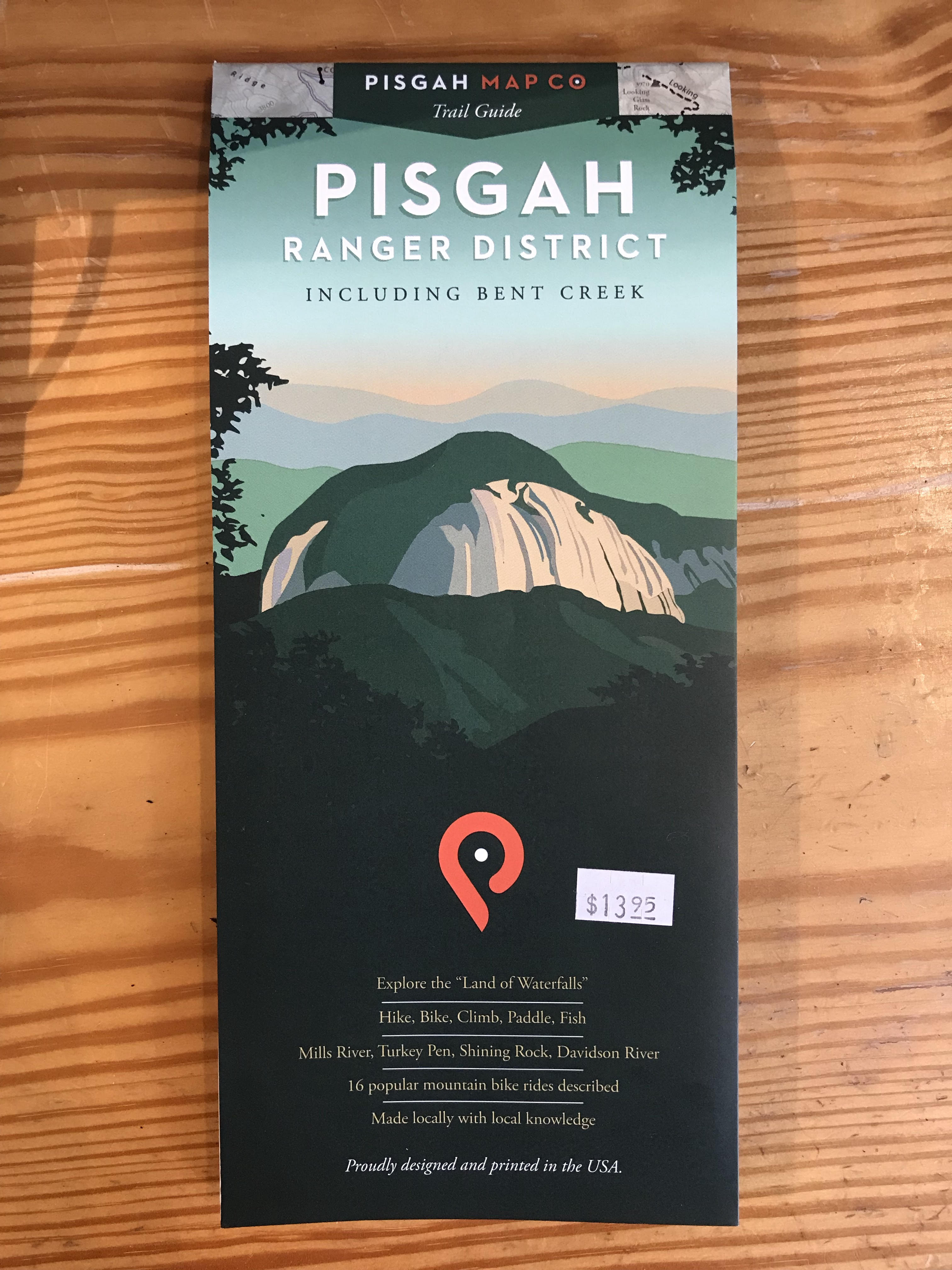 Pisgah Map Company Maps Pisgah Guide