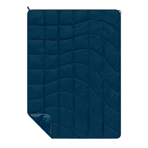 rumpl Nanoloft Puffy Blanket Deepwater