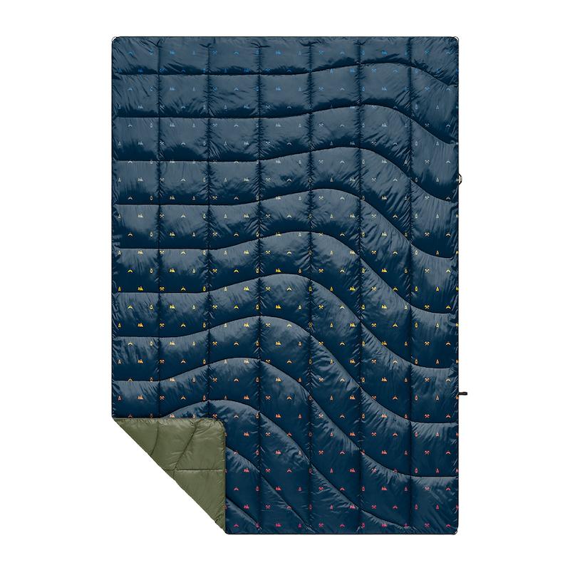 rumpl Nanoloft Puffy Blanket Outdoor Vibes
