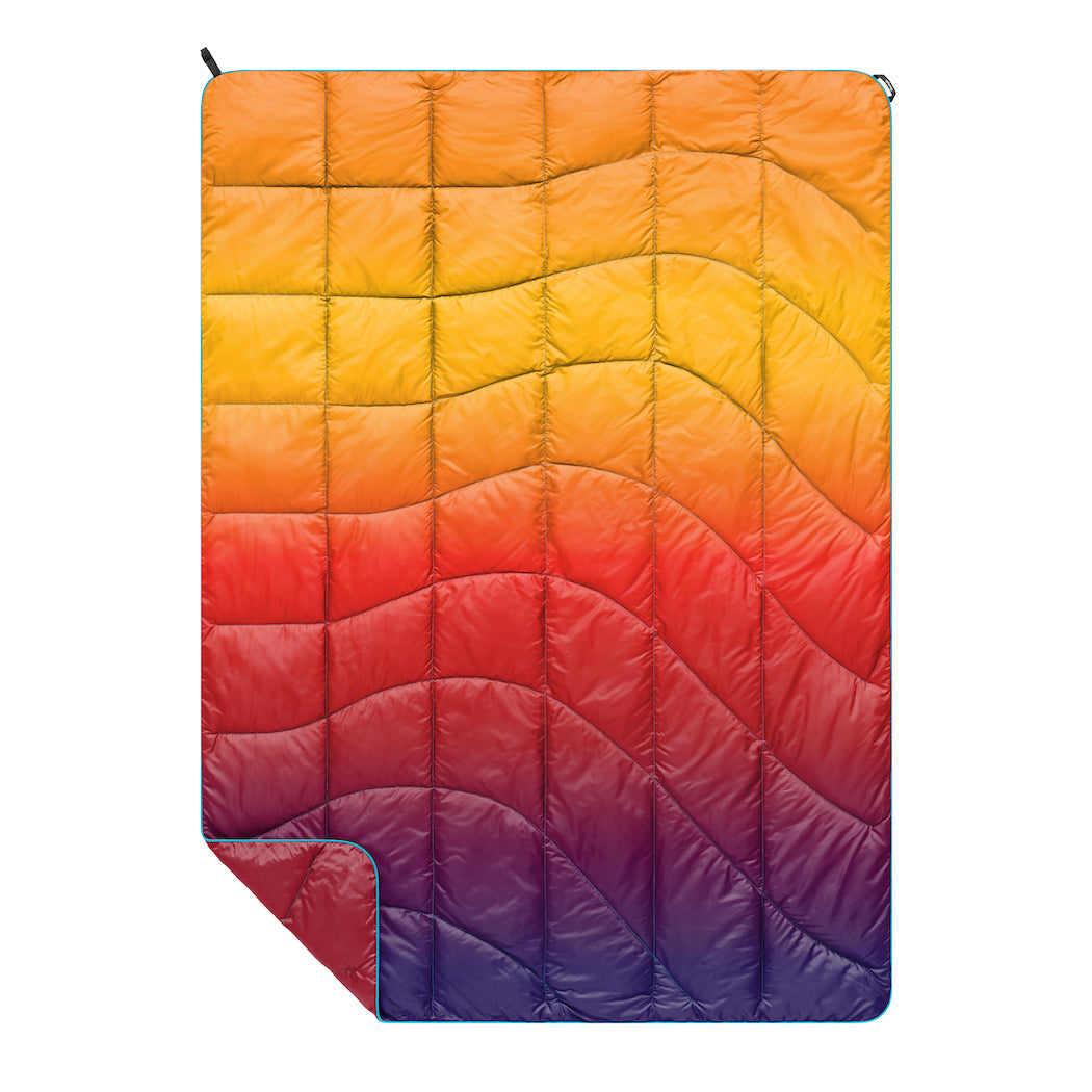 rumpl Nanoloft Puffy Blanket Pyro Fade
