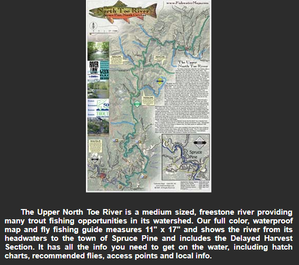 Upper North Toe River Map